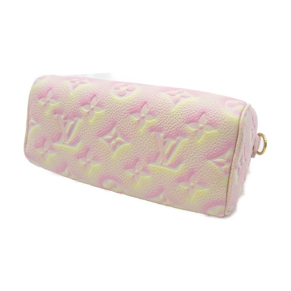 LOUIS VUITTON Nano Speedy Summer Stardust Pink Monogram empreinte leather M81508 - Picture 4 of 10